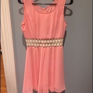 Pretty pink dress!
