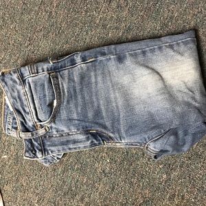 American eagle light wash high rise jegging