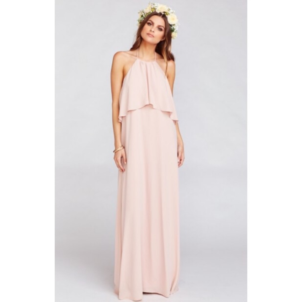 Show Me Your Mumu Bridesmaid Dress - Aimee Blush