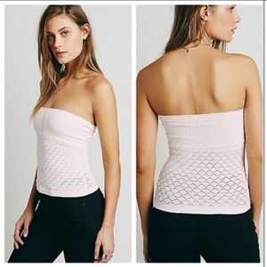 Free People white tube top