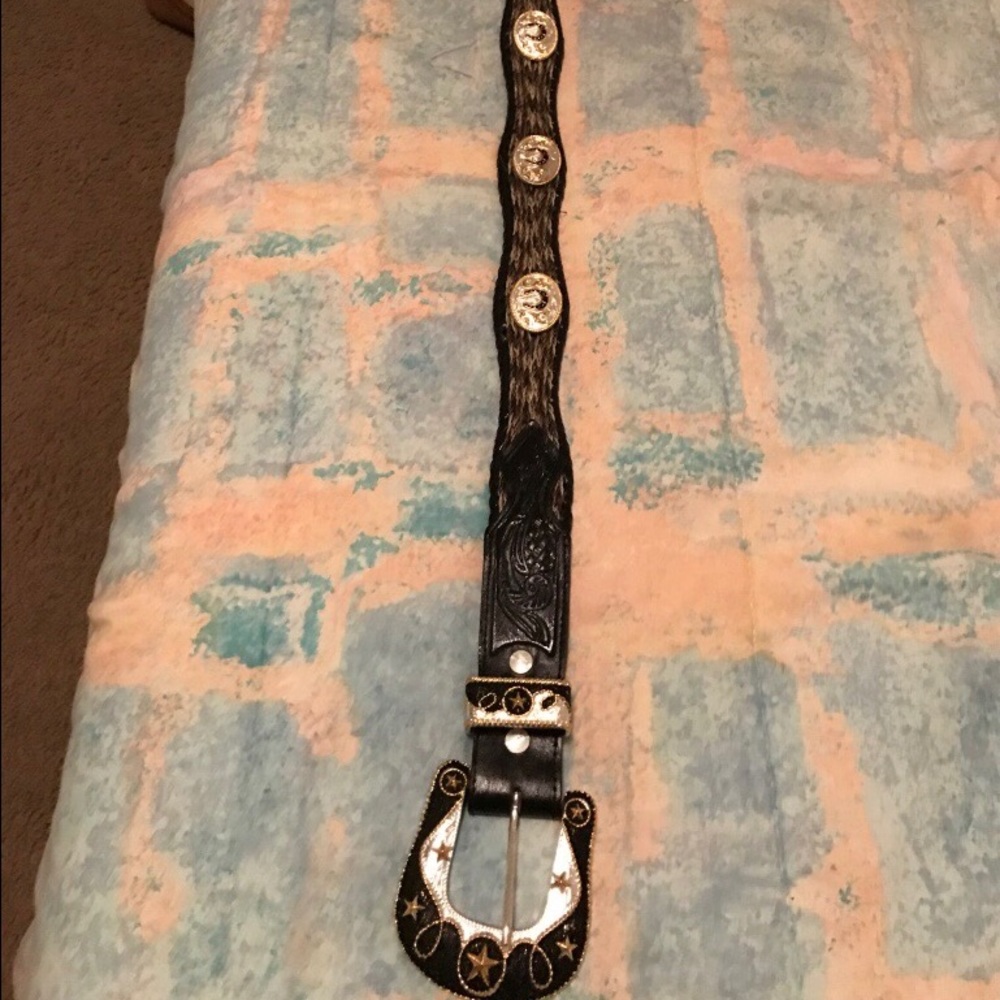Cowboy Belt made out of horse hair