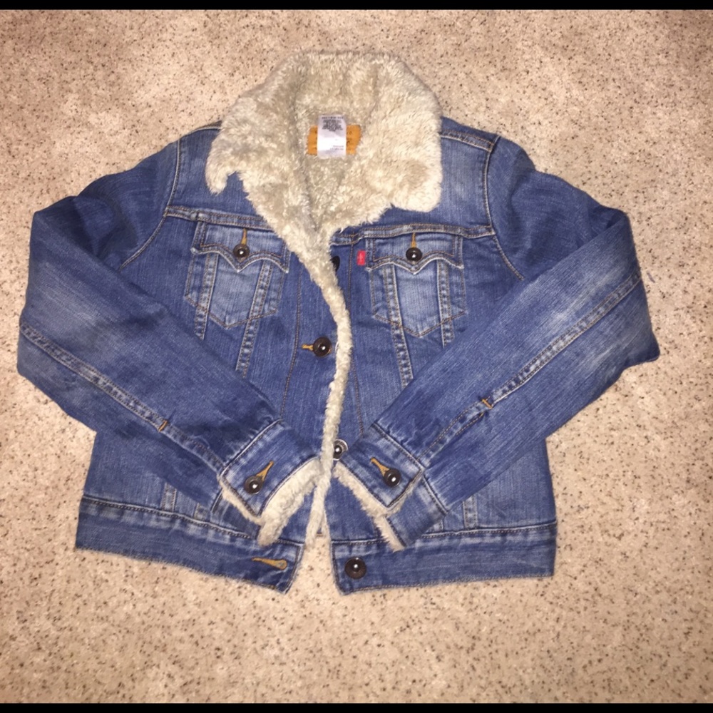 Levis Sherpa Lined Jean Jacket