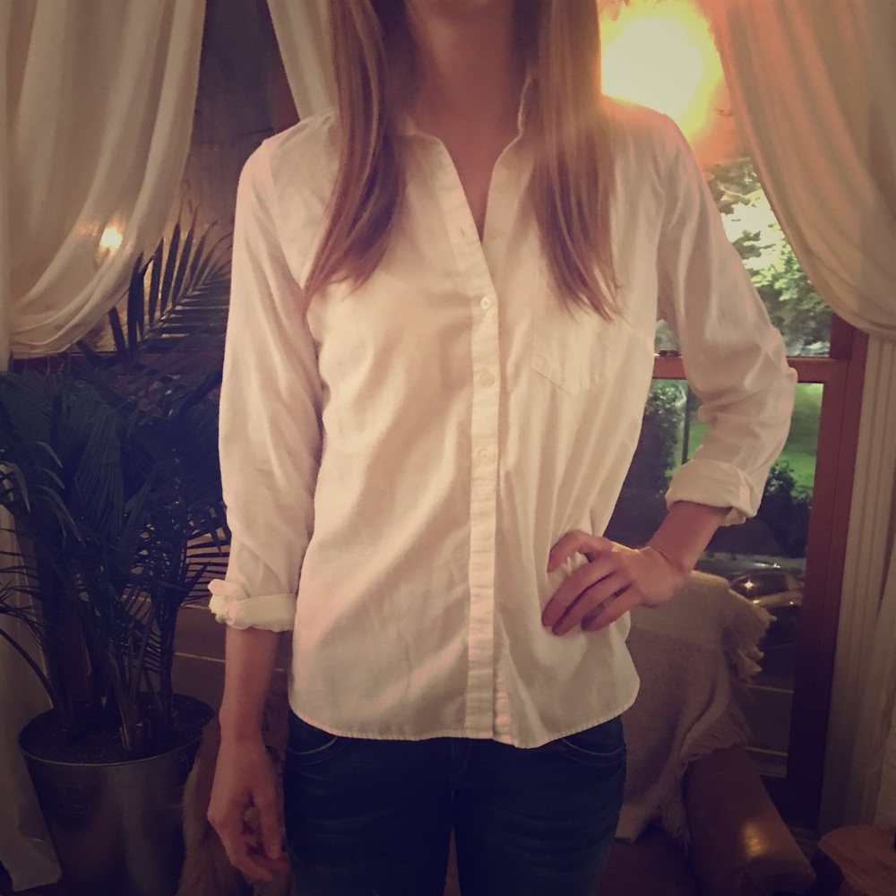White Button Down
