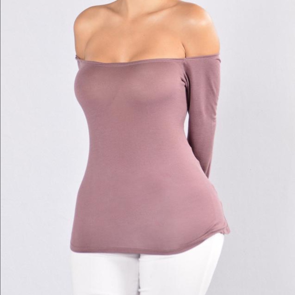 What You Say- Off The Shoulder Top