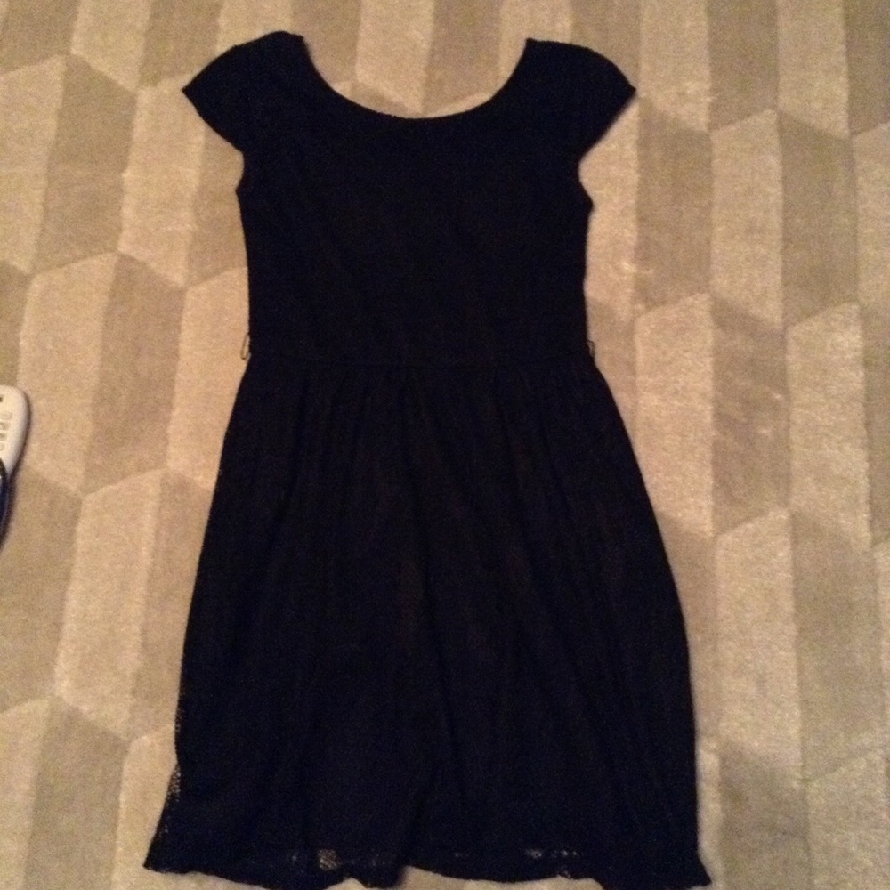 Black dress.