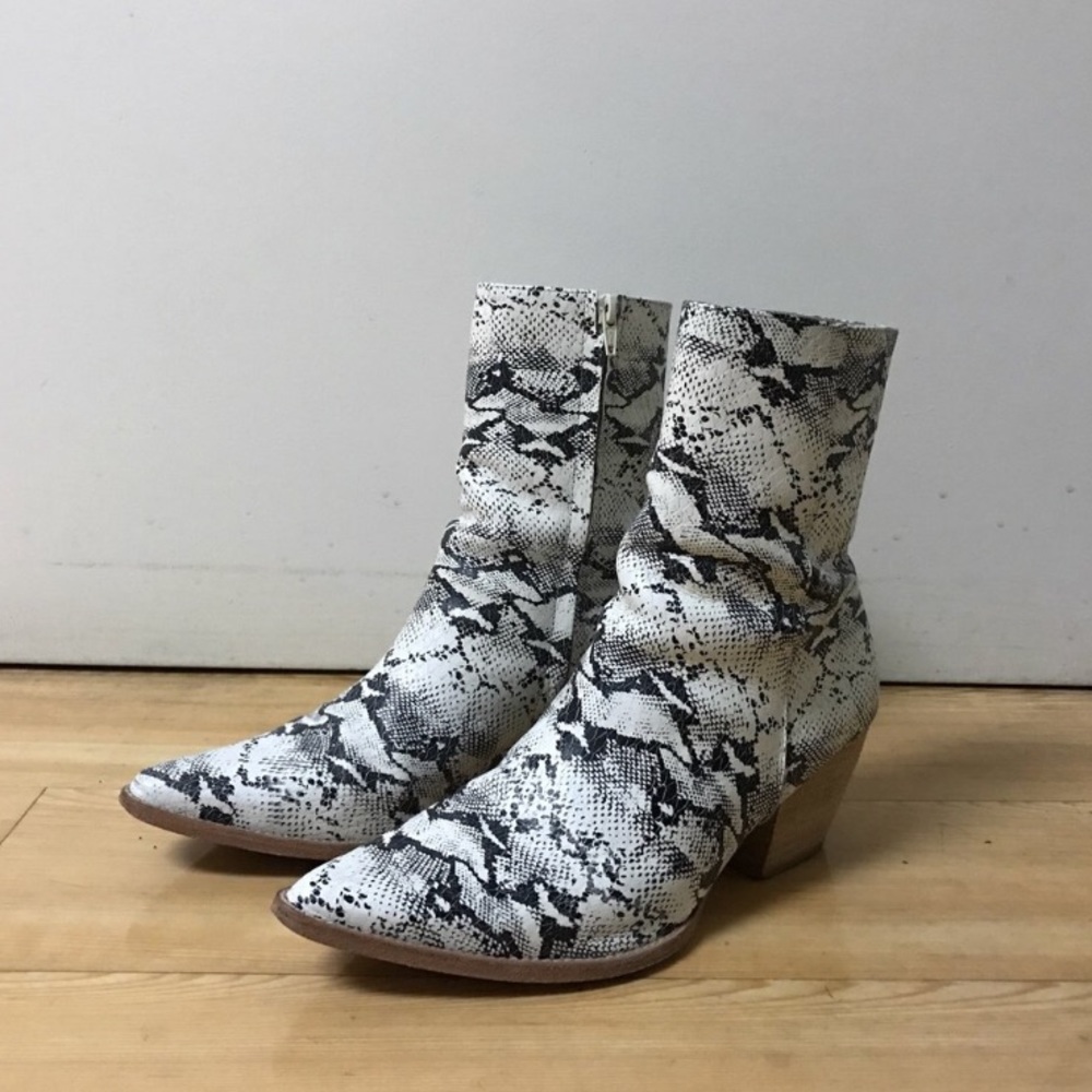 Matisse Snake Skin Boots