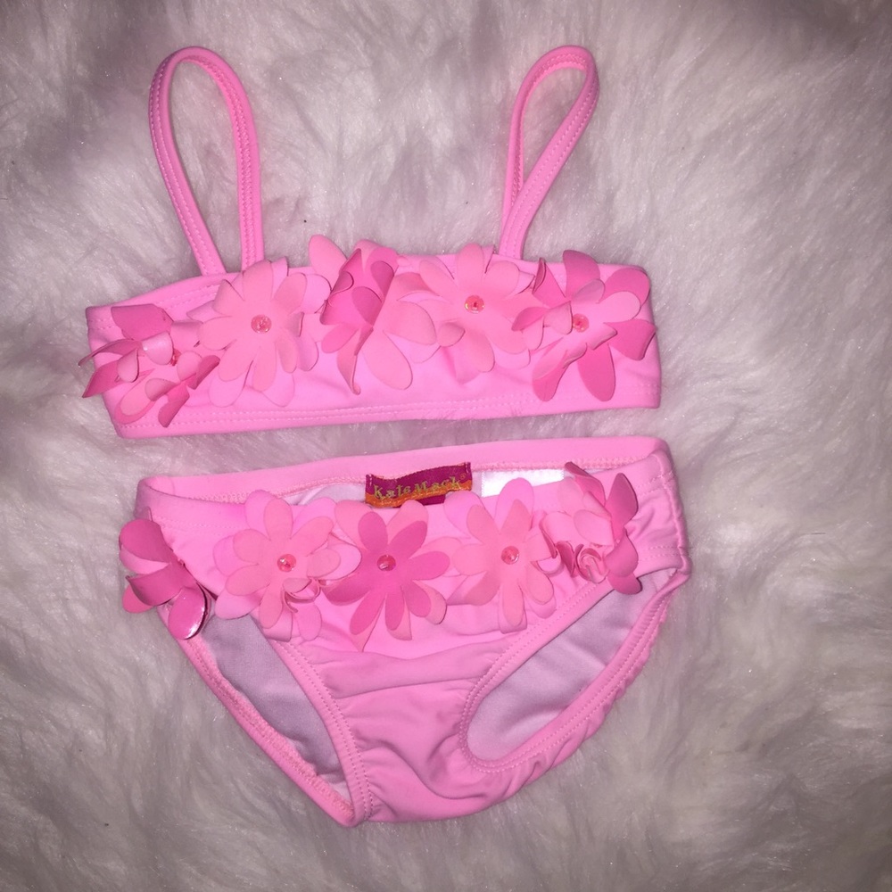 Pink bikini for baby girl