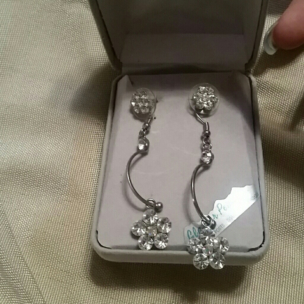 Sparkly Flower Earring Bundle