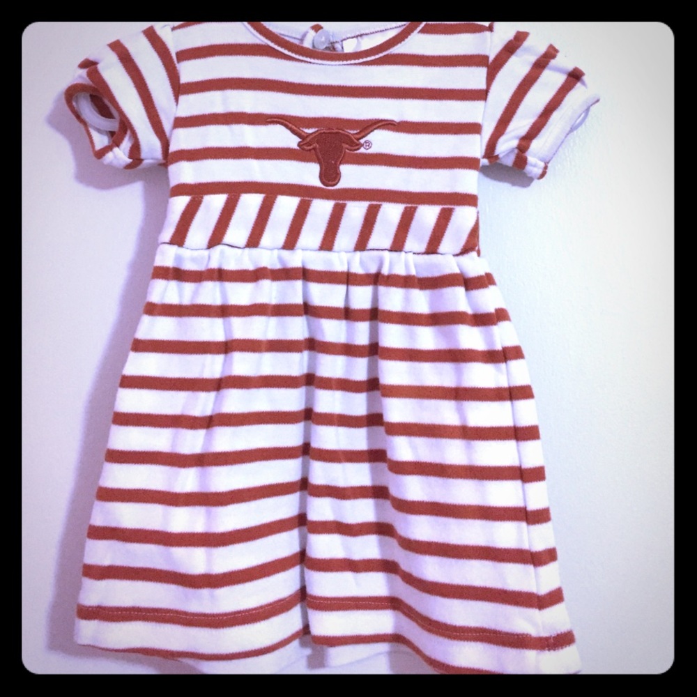 Texas Longhorn's Newborn Dress