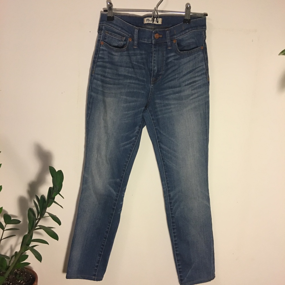 Madewell high waisted jeans