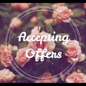 ACCEPTING OFFERS, WILLING TO NEGOTIATE