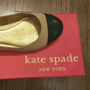 Kate Spade two-tone ballet flat