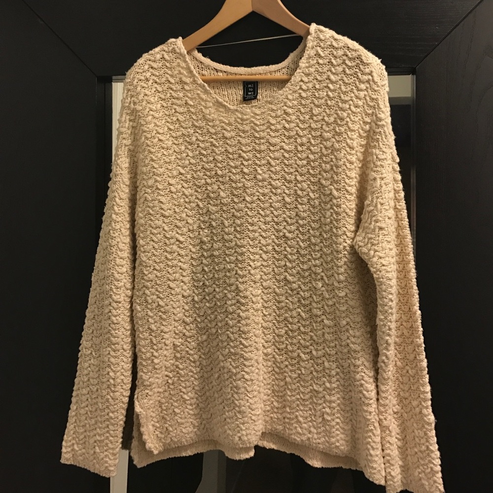 Cream Pull Over Sweater
