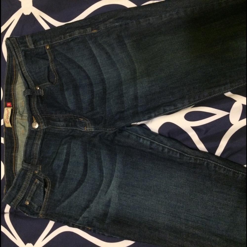 Moderately used jeans