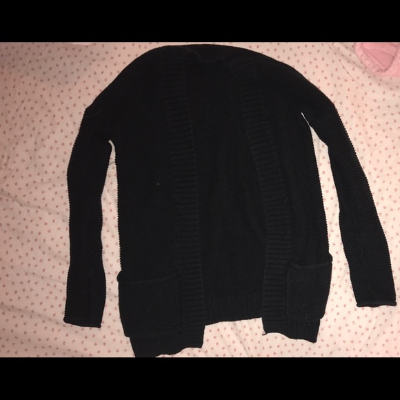 Express black knitted cardigan. - Picture 1 of 2