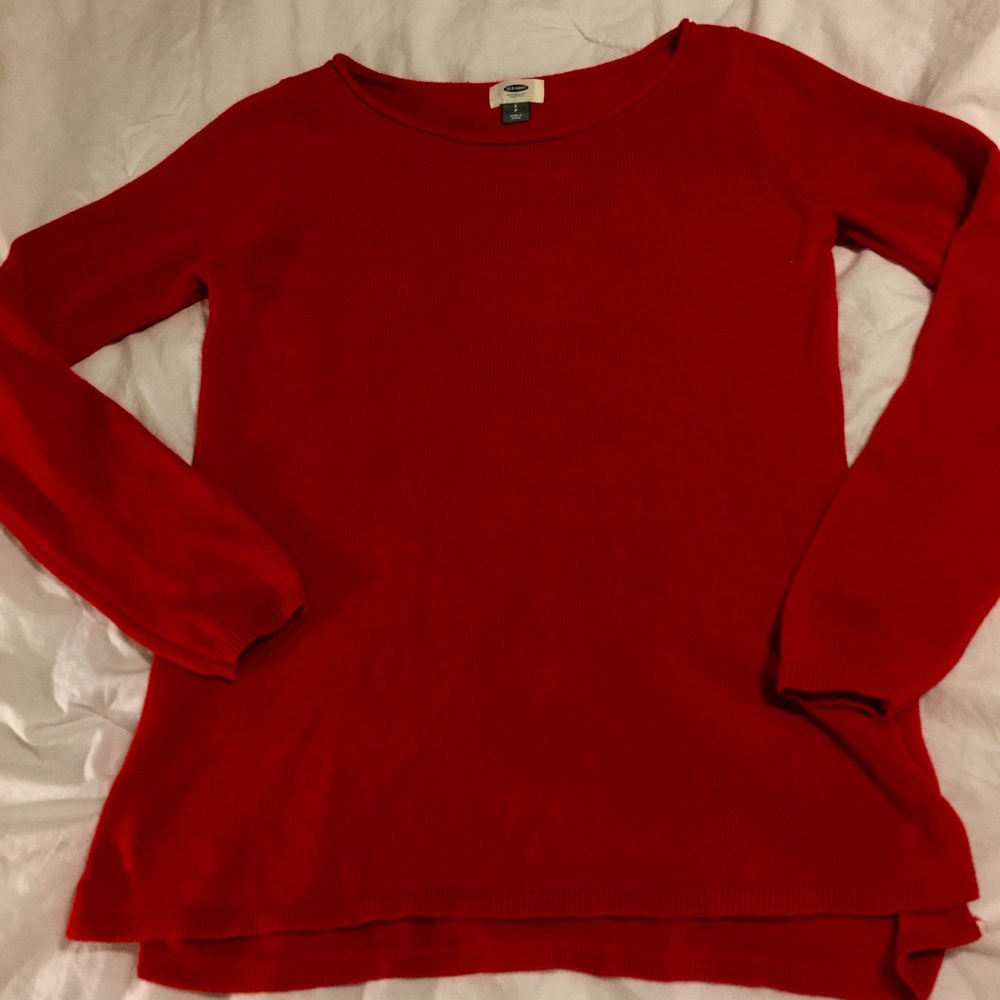 Old navy red sweater