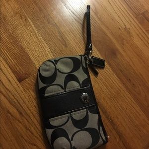 Coach wristlet