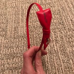 Red Ed Hardy Headband w/Bow