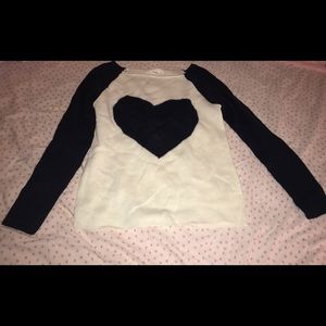 Heart sweater