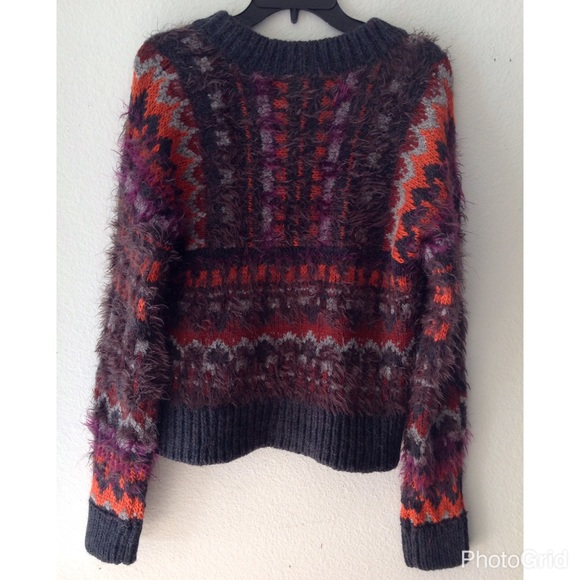 ⛔️SOLD⛔️Free people pattern yarn cardi - Picture 3 of 3