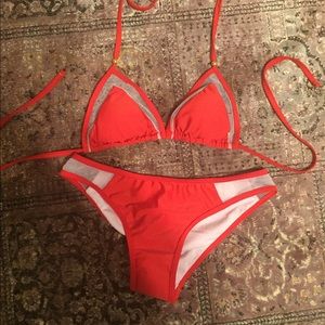 Red bikini