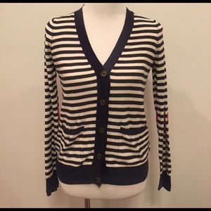 *Brand New w/ Tags* Madewell Striped Cardigan M
