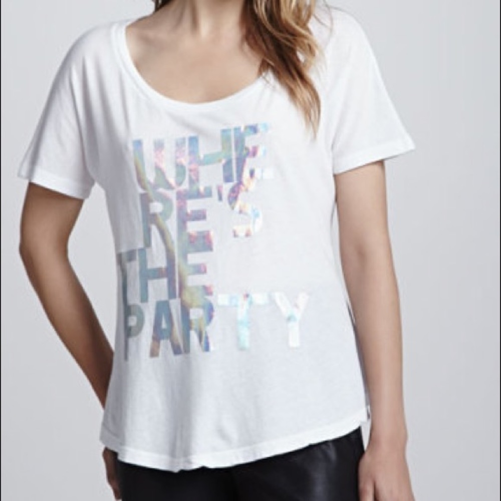 WILDFOX Where's the Party Tee Shirt S