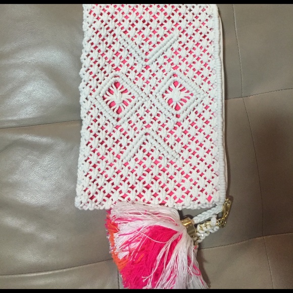 Lilly Pulitzer Bags - Lilly Pulitzer Crochet Clutch Lilly Pulitzer Bags - Lilly Pulitzer Crochet Clutch