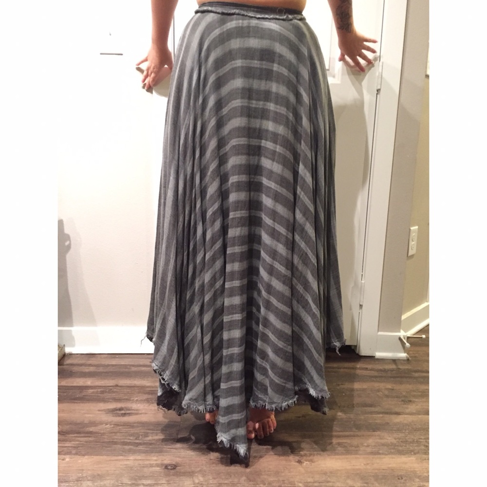 Free People Gauzy Wool Maxi Skirt