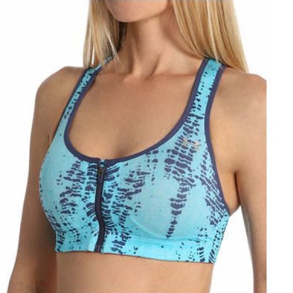Under Armour Zip up Sports Bra