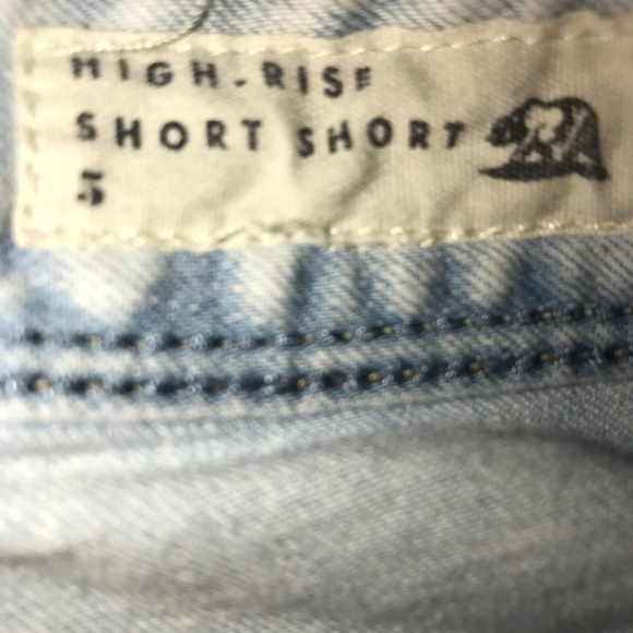 High waisted jean shorts- PAC Sun - Picture 3 of 3