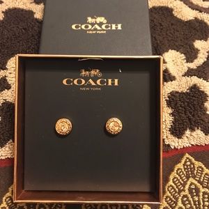 Coach earrings