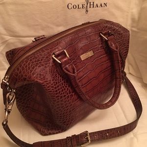 Beautiful Embossed Leather Bag