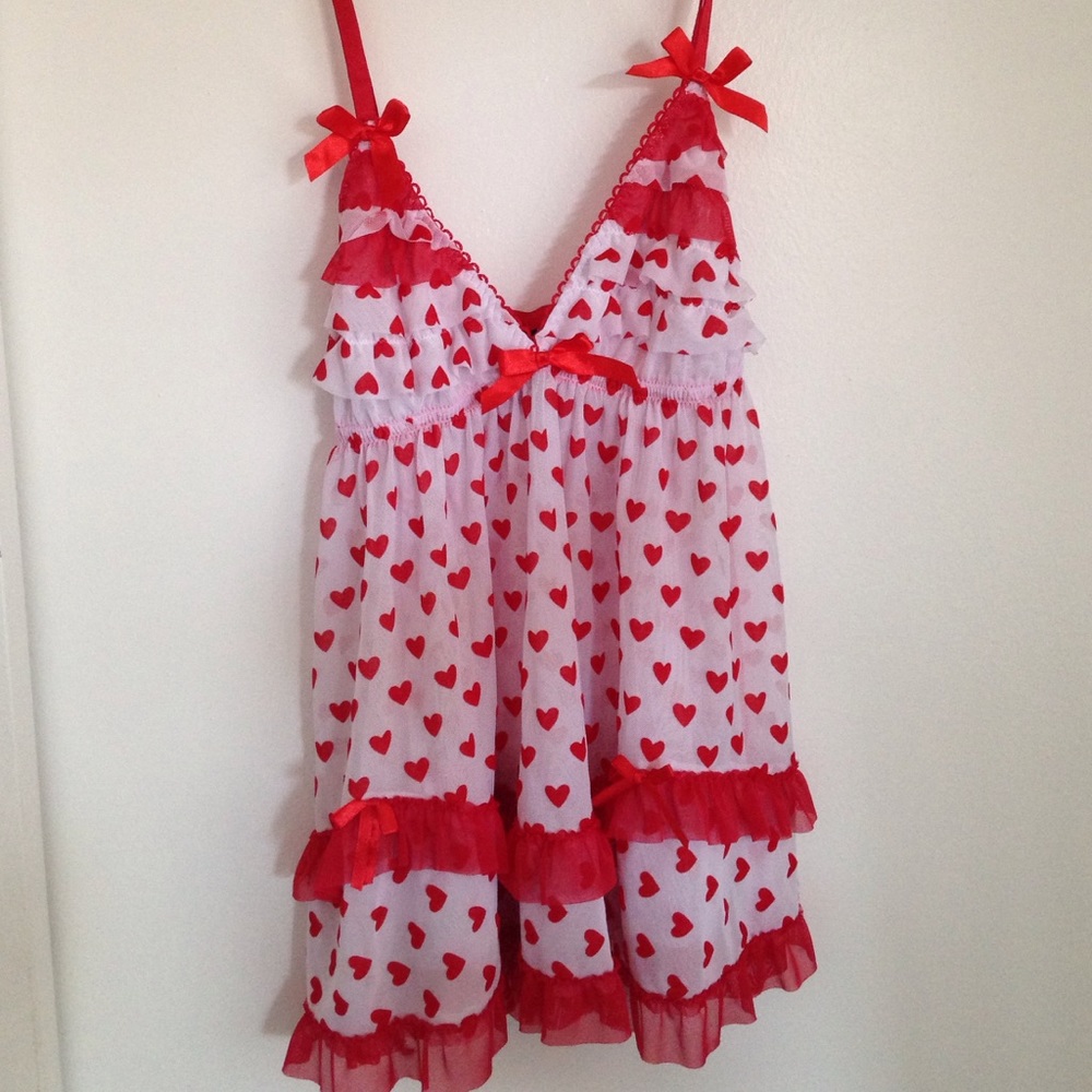 Valentine’s Day Babydoll slip