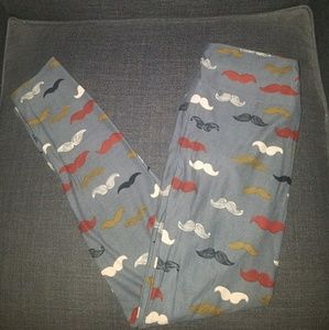 LulaRoe Unicorn mustache leggings!!