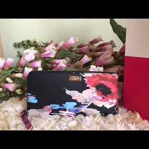 Kate Spade NY Laurel Way printed wallet
