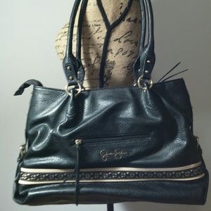 Jessica Simpson Black Shoulder Bag