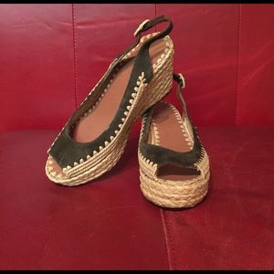 Size 5 Tory Burch wedges