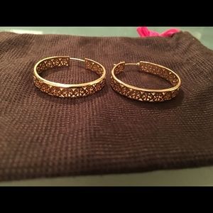Tory Burch hoops