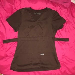 XS Grey's Anatomy Scrub Top