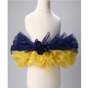 Blue and Gold/Yellow Tutu