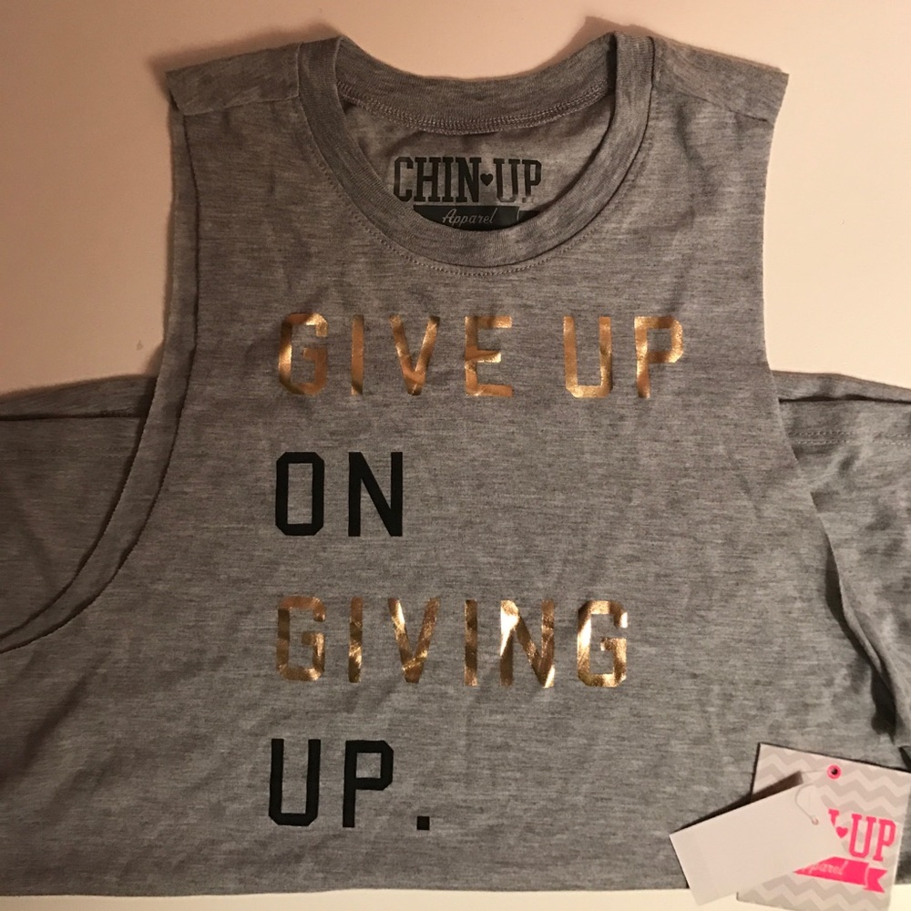 Gray muscle tank 💪🏼