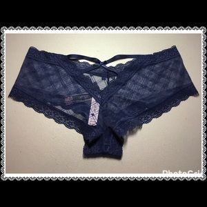 ❤Victoria's Secret Patterned Mesh Cheeky Panty❤