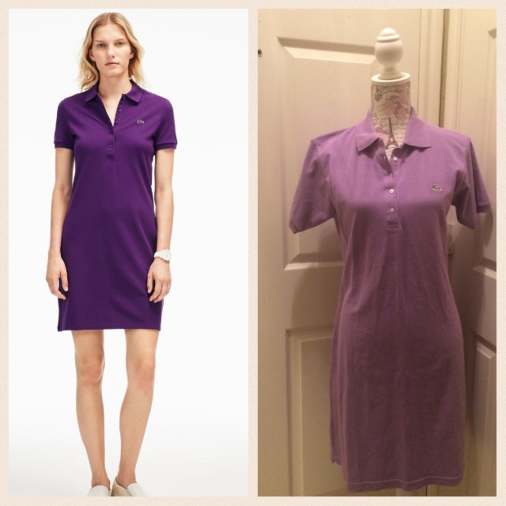 ⭕️Sale💥Authentic Lacoste Piqué Polo dress 👗