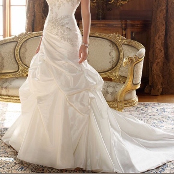 Casablanca 1996 wedding dress ~NEW-never worn - Picture 2 of 4