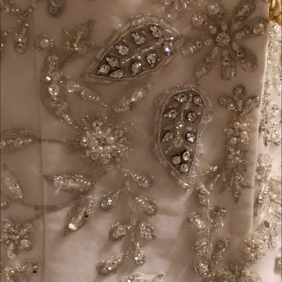 Casablanca 1996 wedding dress ~NEW-never worn - Picture 4 of 4