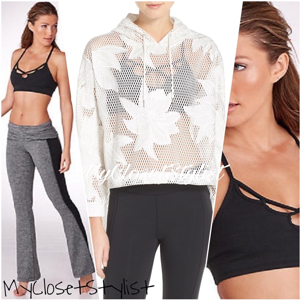 Free People MovementNWT Black Bralete Bra Top!XS - Picture 5 of 5
