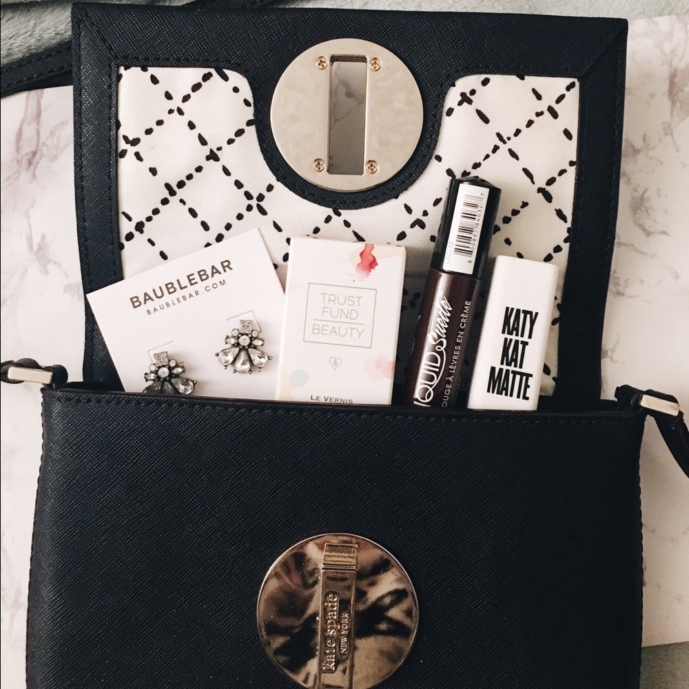 Navy Kate Spade Crossbody