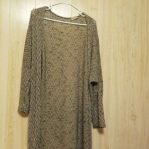 long cardigan