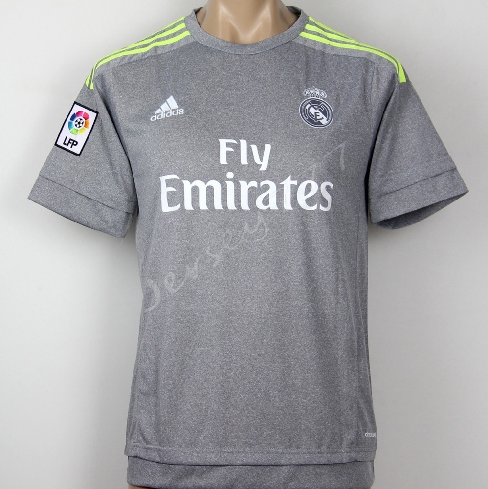 Real Madrid grey jersey 2015/2016 season
